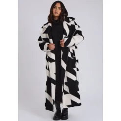 Dogtooth Borg Longline Jacket|Urban Bliss New