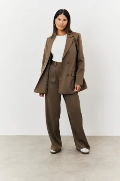 Double Breasted Tailored Co-Ord Blazer|In The Style Best