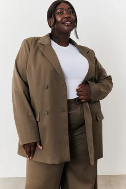 Double Breasted Tailored Co-Ord Blazer|In The Style Best
