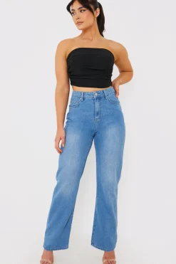 Draped Strapless Corset Top|In The Style Outlet