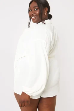 Drawstring Co-Ord Shorts|In the Style Discount