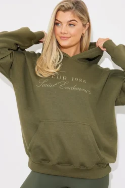 Embroidered Club 1986 Jersey Hoodie|In The Style Sale