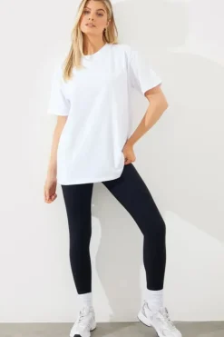 Embroidered Jersey Crew Neck T-Shirt|Fits Sale