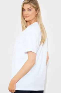 Embroidered Jersey Crew Neck T-Shirt|Fits Sale