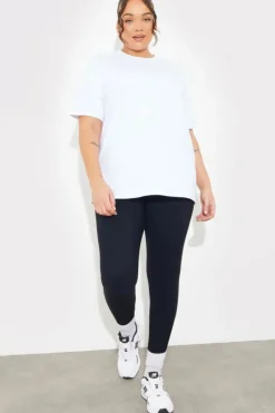 Embroidered Jersey Crew Neck T-Shirt|Fits Sale
