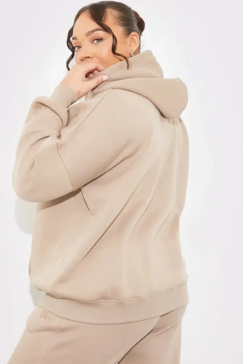 Embroidered Zip Up Jersey Jacket|In the Style Best