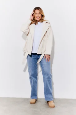 Faux Leather Biker Jacket|In the Style Clearance