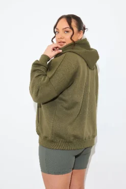 FITS EMBROIDED ZIP UP JERSEY JACKET|In the Style New