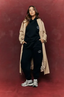 Embroidered Co-Ord Hoodie|Fits Discount
