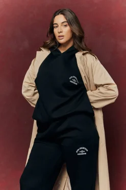 Embroidered Co-Ord Hoodie|Fits Discount
