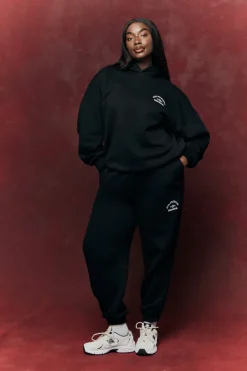 Embroidered Co-Ord Hoodie|Fits Discount