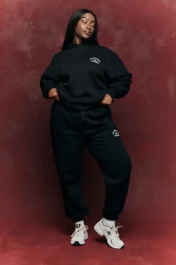 Embroidered Co-Ord Joggers|Fits Outlet