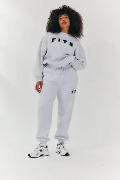 Embroidered Cuffed Joggers|Fits Hot