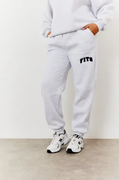 Embroidered Cuffed Joggers|Fits Hot