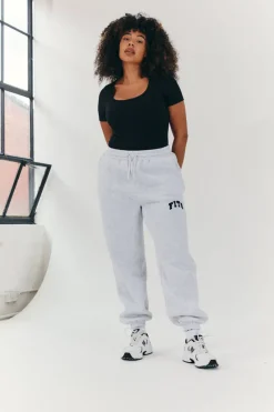 Embroidered Cuffed Joggers|Fits Hot