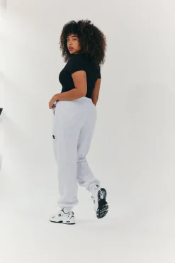 Embroidered Cuffed Joggers|Fits Hot