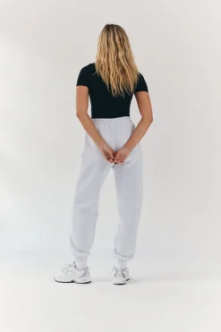Embroidered Cuffed Joggers|Fits Hot