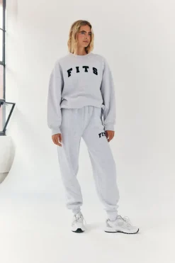 Embroidered Cuffed Joggers|Fits Hot