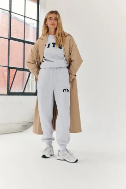 Embroidered Cuffed Joggers|Fits Hot