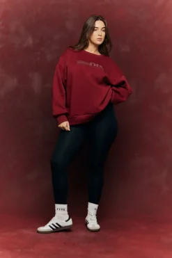 Sports Printed Crew Neck Sweatshirt|Fits