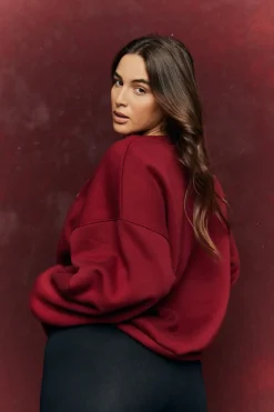 Sports Printed Crew Neck Sweatshirt|Fits