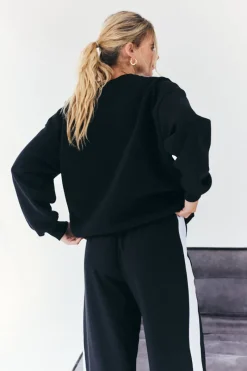Tonal Embroidered Sweatshirt|Fits Clearance