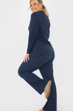 Flared Ribbed Co Ord Trouser|In the Style New