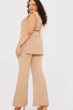 Flared Tailored Trousers|In the Style Outlet