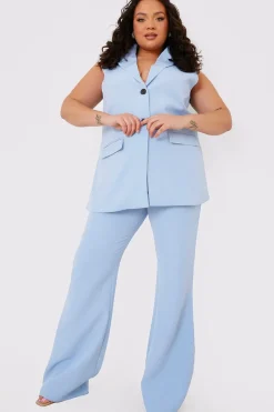 Flared Tailored Trousers|In the Style Outlet