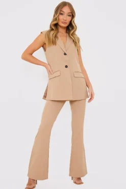 Flared Tailored Trousers|In the Style Outlet