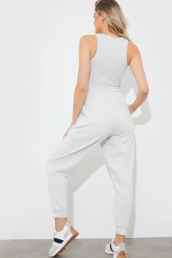 Fleeceback Cuff Oversized Joggers|Fits Hot