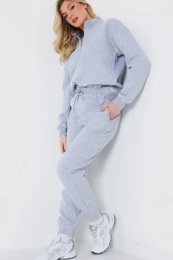 Fleeceback Cuff Oversized Jogger|In The Style Clearance