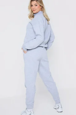 Fleeceback Cuff Oversized Jogger|In The Style Clearance