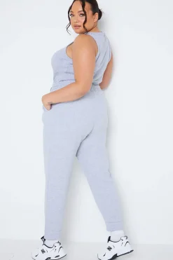 Fleeceback Cuff Oversized Jogger|In The Style Clearance