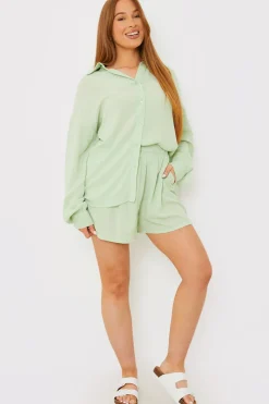 Floaty Co-Ord Beach Shorts|In the Style Online