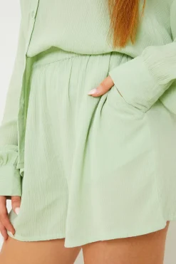 Floaty Co-Ord Beach Shorts|In the Style Online