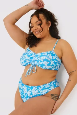 Floral High Leg Bikini Brief|In the Style Outlet