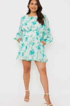 Floral Playsuit|In The Style Online