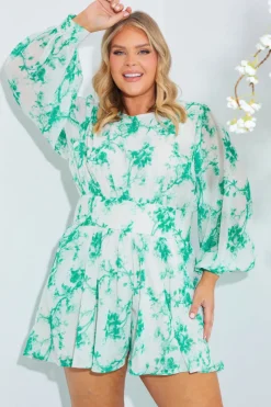 Floral Playsuit|In The Style Online