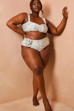Floral So Perfect Wide Strap Bikini Top|In The Style New
