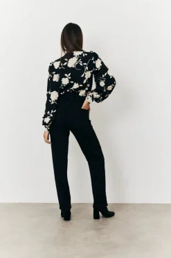 Floral Wrap Bodysuit|In The Style Outlet