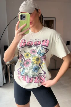 Good Times Motif T-Shirt|In The Style Sale