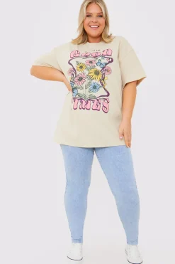Good Times Motif T-Shirt|In The Style Sale