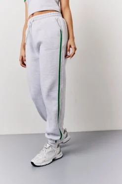 Marl Side Stripe Cuffed Co-Ord Jogger|Fits Sale