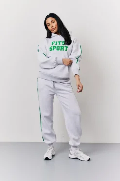 Marl Sport Bubble Print Co-Ord Hoodie|Fits Outlet