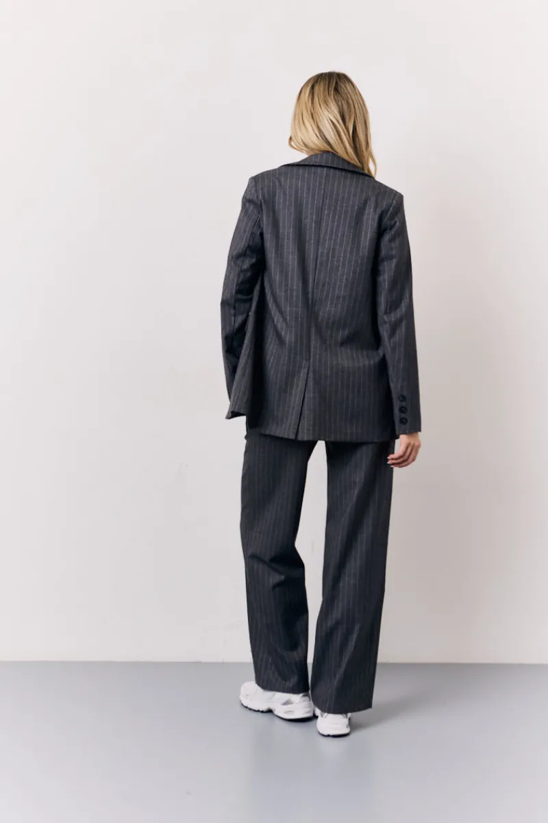 Pinstripe Tailored Blazer|In the Style Clearance