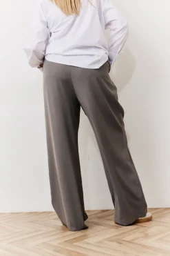 Waistband Detail Tailored Trouser|In The Style Online