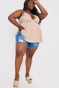 Halterneck Cami Top|In the Style Online