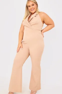 Halterneck Tailored Jumpsuit|Court By A Feather Outlet
