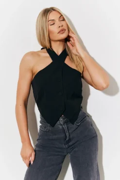 Halterneck Waistcoat|In The Style Best